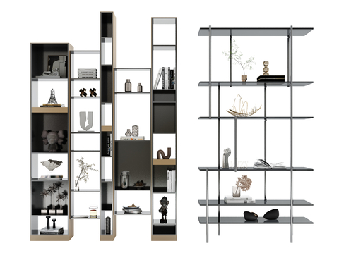 Modern Decorative Rack Storage Rack