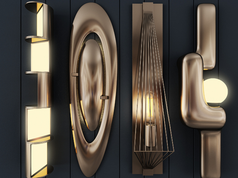 Affordable Luxury Style Wind Wall Lamp