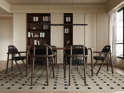 Mid-century Style DiningRoom