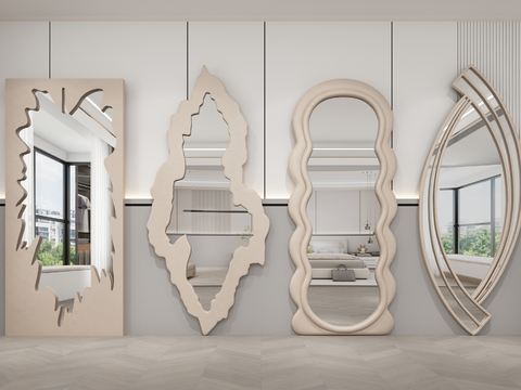 Modern Dressed Mirror Full-length Mirror