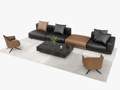 modern office sofa leisure sofa