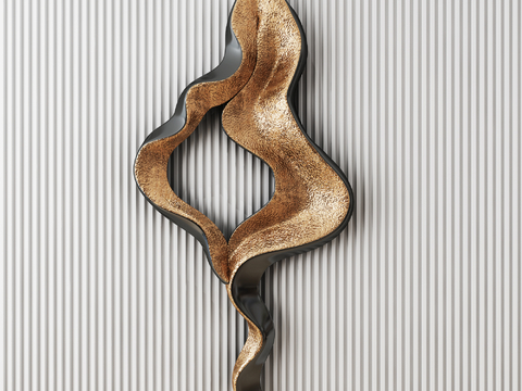 Modern Wall Decoration Sculpture