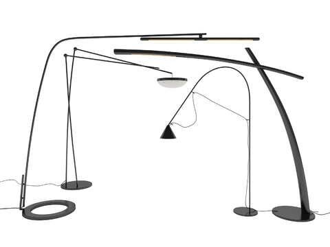 Modern floor lamp