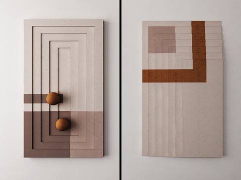 Modern wall ornaments