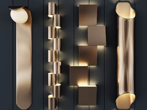 Affordable Luxury Style Wind Wall Lamp