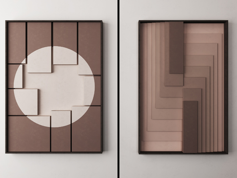 Modern wall ornaments