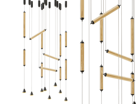 Modern chandelier