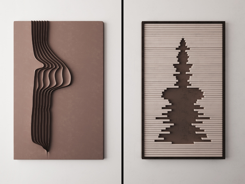 Modern wall ornaments