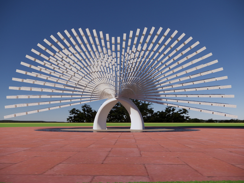 Landscape Sculpture Sculpture Wings Sculpture