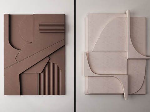 Modern wall ornaments