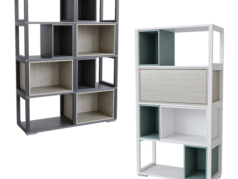 Modern Open Bookcase