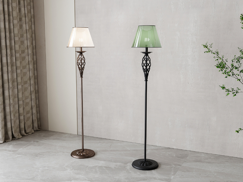 French floor lamp