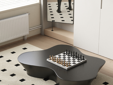 Edra Modern Coffee Table Alien Coffee Table Chess