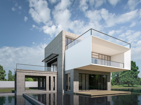 Modern single-family villa