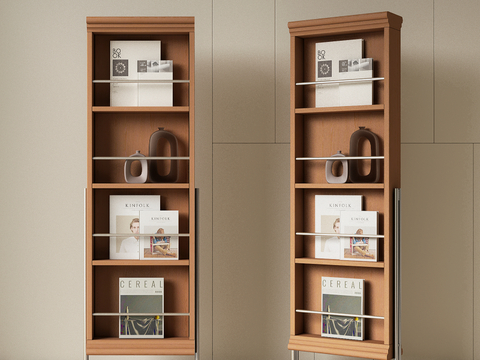 Modern Bookshelf Decorative Rack Storage Rack