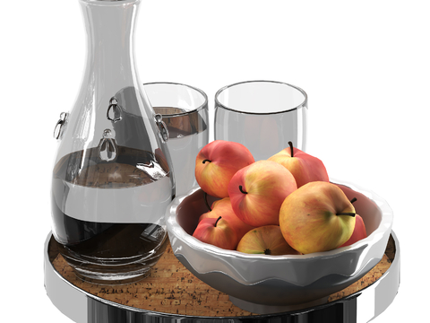 Modern Fruit Plate Apple Cup Kettle