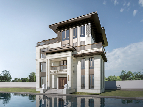 Modern single-family villa