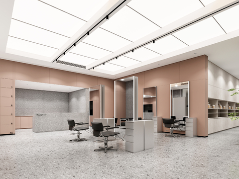 Modern Barber Shop Hairdressing Shop