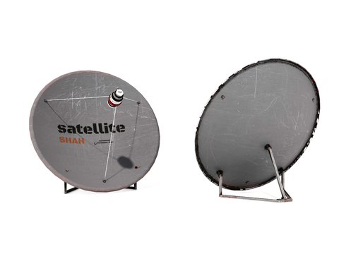 TV satellite antenna large pot cover