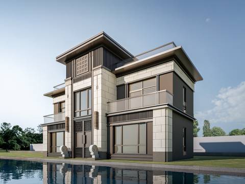 Modern single-family villa