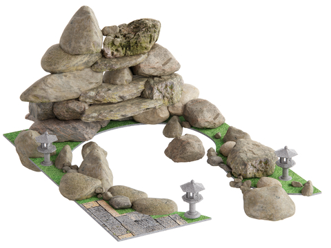 New Chinese landscape stone rockery stone