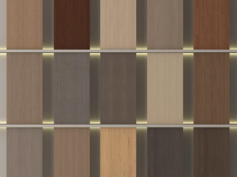 Wood veneer clapboard wall trim