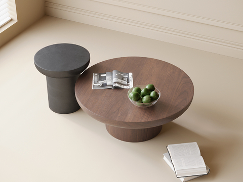 Modern mother and child coffee table