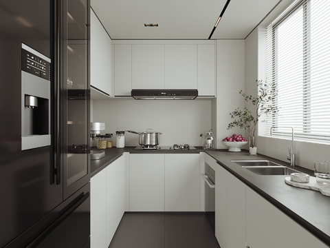 Gray Style Kitchen