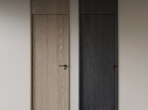 Modern Interior Door Wooden Door Single Door Top Door