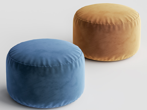 Sofa stool Low stool Round stool