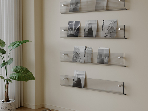 Modern Bookcase Wall Cabinet Bookshelf