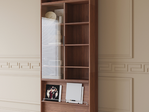 Modern Decorative Cabinet Bookcase