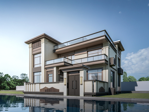 Modern single-family villa