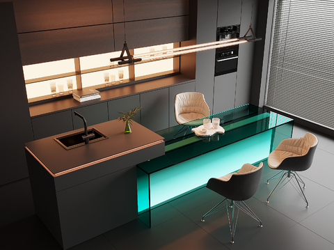 Modern Home Water Bar