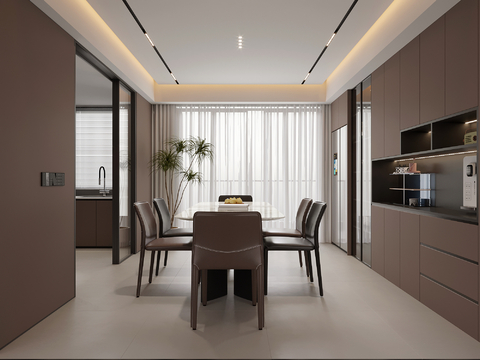 Minimalist Italian DiningRoom