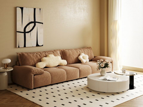 Cream style sofa