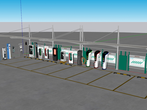 New energy vehicle charging station