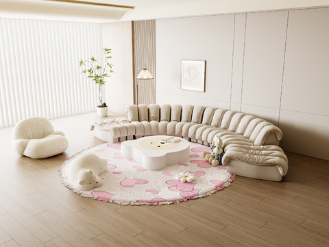 Cream style sofa