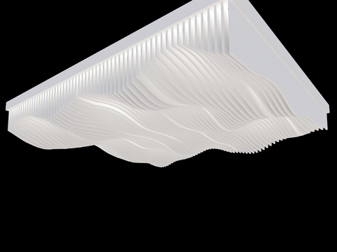 Modern Special-shaped Ceiling Grille Ceiling Wave Ceiling