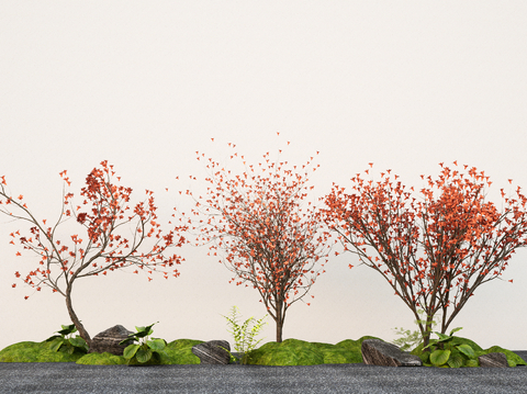 landscape tree flowering tree modeling tree