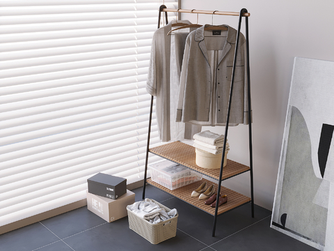 Modern Storage Basket Storage Box Floor Hanger