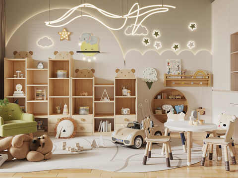 Modern Children's Toy Room kids Bedroom