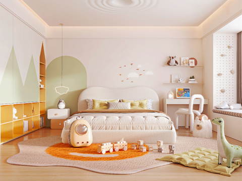 Cream Style kids Bedroom