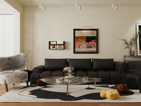 Mid-century Style Living Room