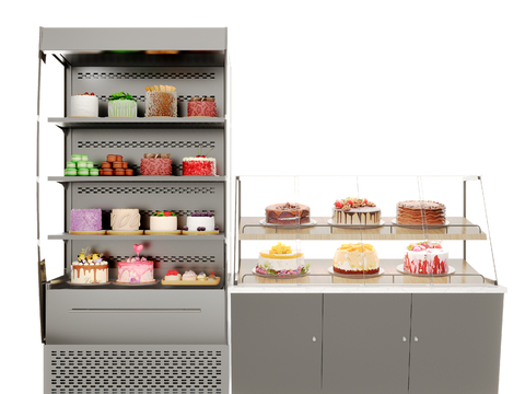 Modern Cake Display Cabinet Freezer