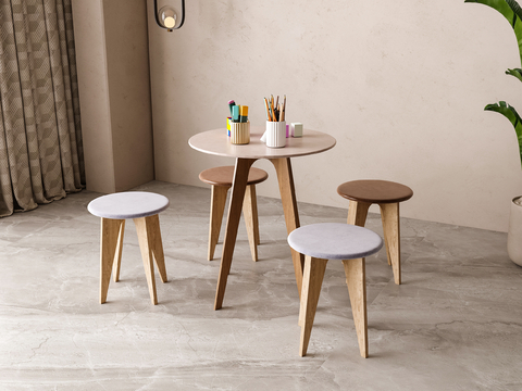 Modern Children's Table Stool