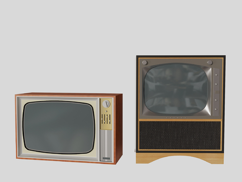 Nostalgic retro TV