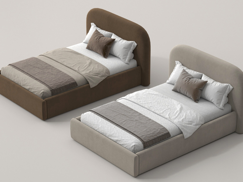 Modern Single Bed Guest Bed