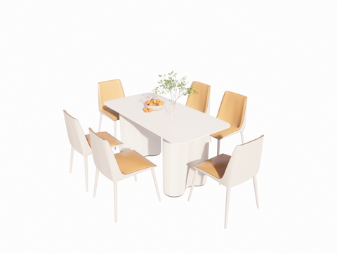 Modern Dining Table and Chair