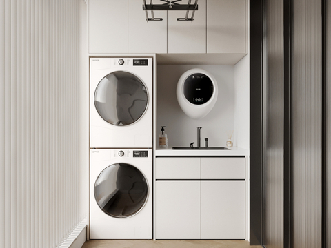 Modern Balcony Laundry Cabinet Balcony Cabinet